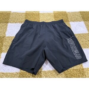 Gymshark Arrival Shorts Mens Large Black Athletic Training Gym GMSH4698-BK L